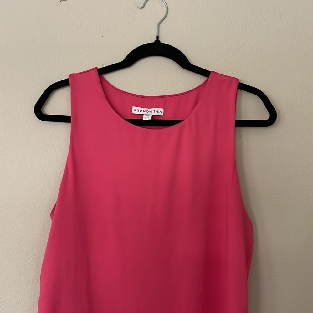 Bar III Women's Pink Sleeveless Bodysuit Size XXL